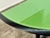 Italian Italian Mid-Century Black Lacquered Wood and Green Glass Console, 1950s For Sale - Image 3 of 6