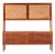 Hans Wegner for Ry Møbler Ry-20 Mid Century Danish Teak and Rattan Highboard Credenza With Hutch For Sale