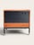 High-quality serving trolley from the mid-century era (circa 1960s). This piece of furniture impresses with its angular,...