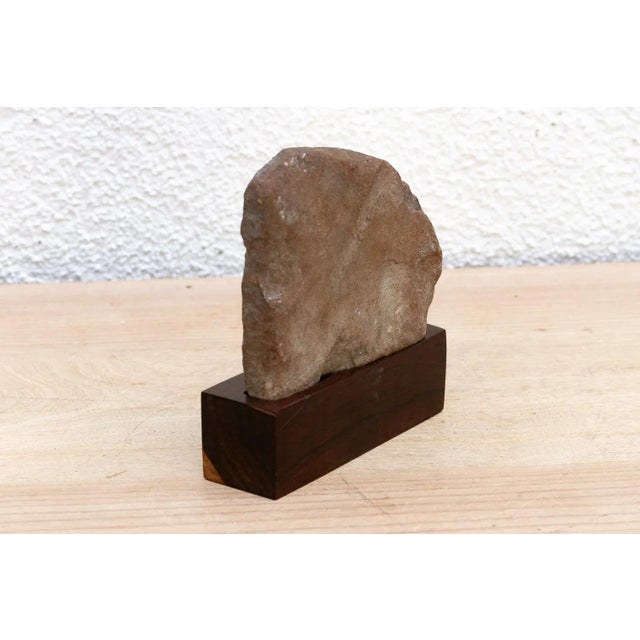 The Sacred Bull, Antique Indian Stone Sculpture For Sale - Image 4 of 9