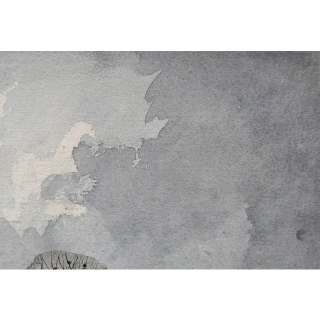 Rowland Hilder, The First Winter Snow on a Kentish Farm, 1970s, Watercolour For Sale - Image 7 of 18