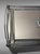 Chrome Art Deco French Nickel-Plated Metal Tray With Cut and Etched Mirror Surface For Sale - Image 8 of 18