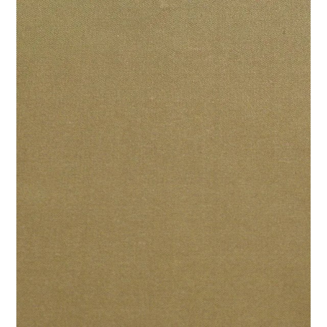 The House of Scalamandré Dynasty Taffeta Fabric, Coffee For Sale