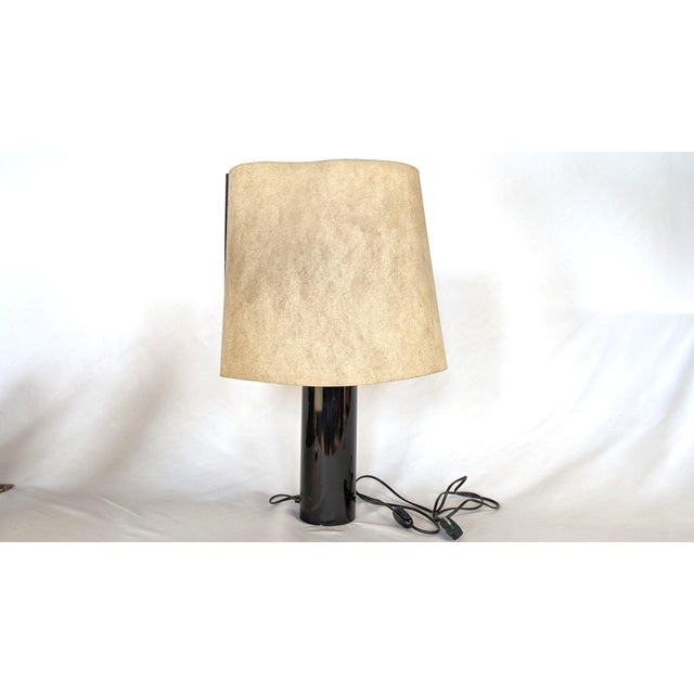Designer: Stilnovo (Signed) Dims.: 15.5"W x 10"D x 31"H (Adjustable) Circa: 1970's Origin: Italy Stilnovo pair of table...
