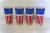 American 1970s Stars and Stripes Glass Tumblers - Set of 4 For Sale - Image 3 of 9