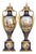 Porcelain Vases with Lids from Royal Vienna, 19th Century, Set of 2 For Sale