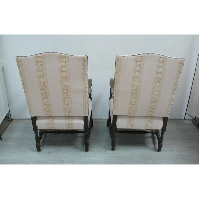 Antique Armchairs, Germany, 1890s, Set of 2 For Sale - Image 9 of 10