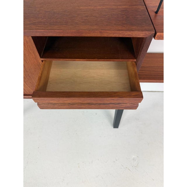 Wood Freestanding Modular Wall Unit System by Poul Cadovius for Royal System, 1960s For Sale - Image 7 of 12