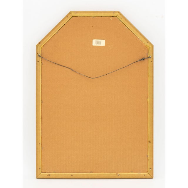Hollywood Regency Giltwood Beveled Mirror For Sale In New York - Image 6 of 6