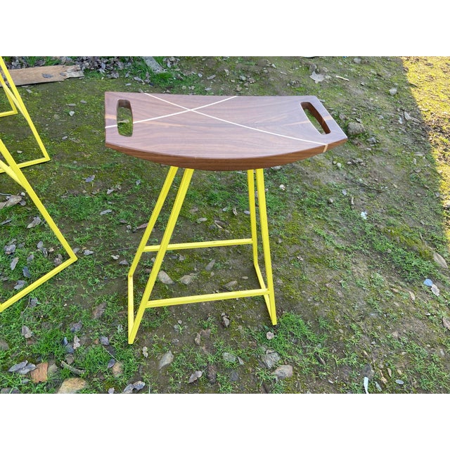 Robert Tronk Stools Set Set of 3 For Sale In Sacramento - Image 6 of 12