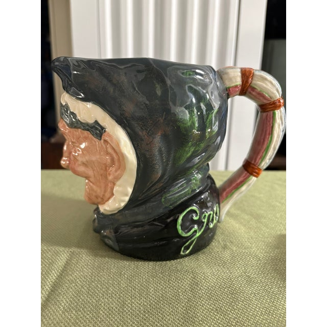 Vintage Royal Doulton "Granny" Porcelain Toby Character Jug Mug, 20th Century