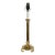 Late 20th Century Brass Corinthian Column Table Lamp – Vintage Fluted Classical Column Lamp For Sale