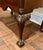1980s Kittinger Williamsburg Mahogany Queen Anne Lowboy With Ball & Claw Feet For Sale - Image 5 of 10