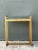 Metal Vintage Metal and Mirrored Glass Side Table For Sale - Image 7 of 12