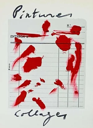 Antoni Tàpies 1960s Lithographic Print