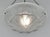 Metal French Art Deco Pendant Light by Muller Freres - 1930s Geometric Butterfly Glass & Nickel For Sale - Image 7 of 10