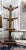 Brown 19th Century Dutch Elm Hall Stand with Mirror, Coat Hooks and Umbrella Holders For Sale - Image 8 of 8