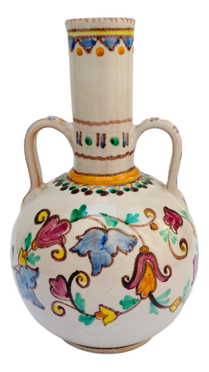 Vietri Sul Mare Ceramic Amphora Vase Designed by Vincenzo Pinto, 1970s