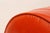 Mid-Century Modern Orange Pouf / Foot Stool / Ottoman For Sale - Image 11 of 16