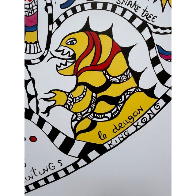 Early 21st Century The Girl, the Monster and the Goddess Exhibition Poster from Niki De Saint Phalle, 2013 For Sale - Image 5 of 11