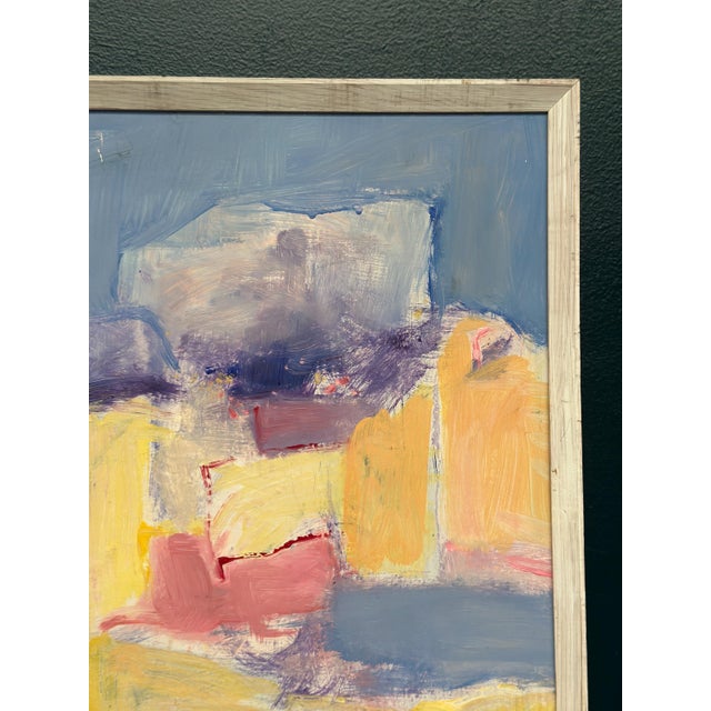 Aulikki Bondeson, Abstract Composition, 1994, Oil on Panel, Framed For Sale - Image 6 of 18