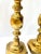 English Late 19th Century Antique King of Diamonds Brass Candlesticks English, a Pair For Sale - Image 3 of 9