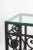 Glass Top Wrought Iron Console Table For Sale - Image 4 of 8