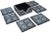 Mother-Of-Pearl Inlaid Coaster Set With Box - 7 Pieces For Sale - Image 9 of 11