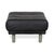 Set of BMP 418 Lounge Chair and Ottoman in Black Leather from Rolf Benz, Set of 2 For Sale - Image 15 of 18