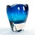 1960s European Blue Art Glass "Molar" Vase by Whitefriars For Sale - Image 4 of 8