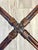 Chinoiserie Faux Bamboo Metal Leather Coffee Table For Sale - Image 3 of 16