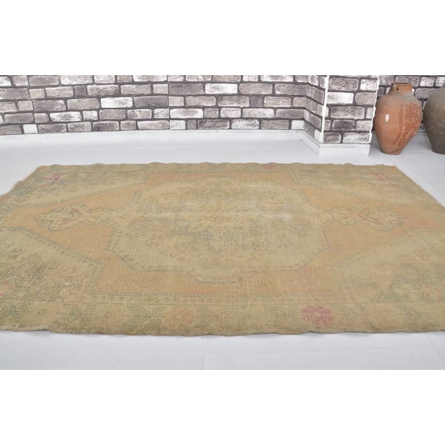 Mid 20th Century Home Living Tribal Carpet For Sale - Image 10 of 10