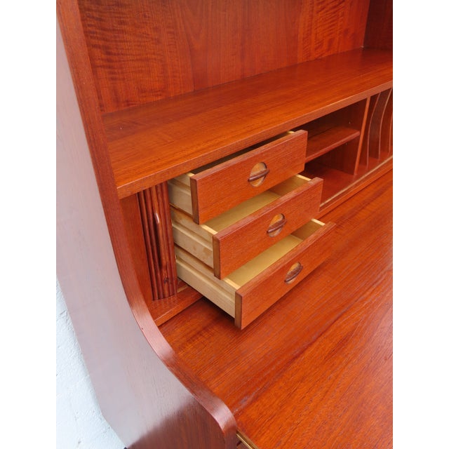 Johannes Sorth for Bornholms Møbelfabrik Bookcase With Secretary Desk 6905 For Sale - Image 15 of 18