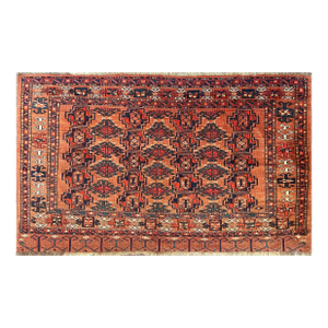 Antique Ersari Turkoman Rug 3'0" X 4'9"