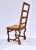 Set of Four Country French Folk Style Os De Mouton Dining Chairs, Oak, 1980s For Sale - Image 12 of 12