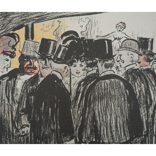Kees Van Dongen, Top Hat and Frock Coat, Lithograph For Sale - Image 5 of 7