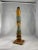 Tribal Northwest Coast Miniature Hand Carved and Painted Cedar Totem in the Style of Native North American For Sale - Image 3 of 9