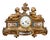 French Mantel Clock in Gilt, 1890 For Sale