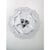 Luxury modern chromed chandelier with clear “petals” in murano glass with transparent "graniglia" that add more...