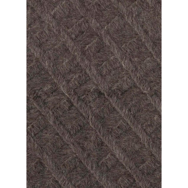 Taurus Collection Modern geometric goat hair rug by Doris Leslie Blau. Size: 6'2" × 7'6" (187 × 228 cm) Simple and well-...