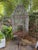 Monumental 77-Inch Custom Artisan Hand-Welded Wrought Iron Pagoda Aviary (Birdcage) on Stand For Sale - Image 11 of 12