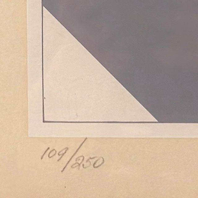 Victor Vasarely Victor Vasarely, Antares, 1970, Signed Op Art Screenprint For Sale - Image 4 of 4