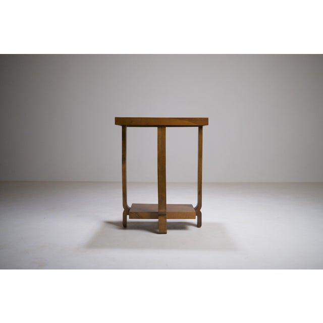 French Art Deco Modernist Side Table, 1930s For Sale - Image 4 of 18