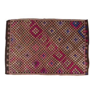 Oushak Vintage Oversize Kilim Rug For Sale