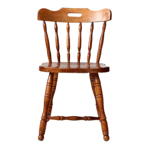 Vintage Pub Style Wood Chair