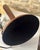 Large, oblong or shell-shaped table lamp, post-war, in excellent condition, chic and elegant. The lampshade is included;...