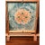 Pair Vintage Asian Batik Mandala Art Table Screen Frame & Mat Print Set For Sale - Image 4 of 6