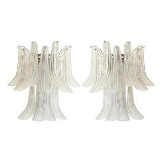 Murano Glass Wall Sconces by Simoeng, Set of 2 For Sale
