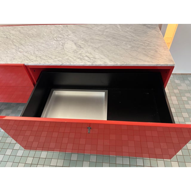 1990s Piero Lissoni for Cassina "Flat Series" Cabinet/ Credenza, Attributed For Sale In Philadelphia - Image 6 of 12