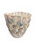 Italian Italian Hand-Crafted Ceramic Floral Relief Planter For Sale - Image 3 of 12
